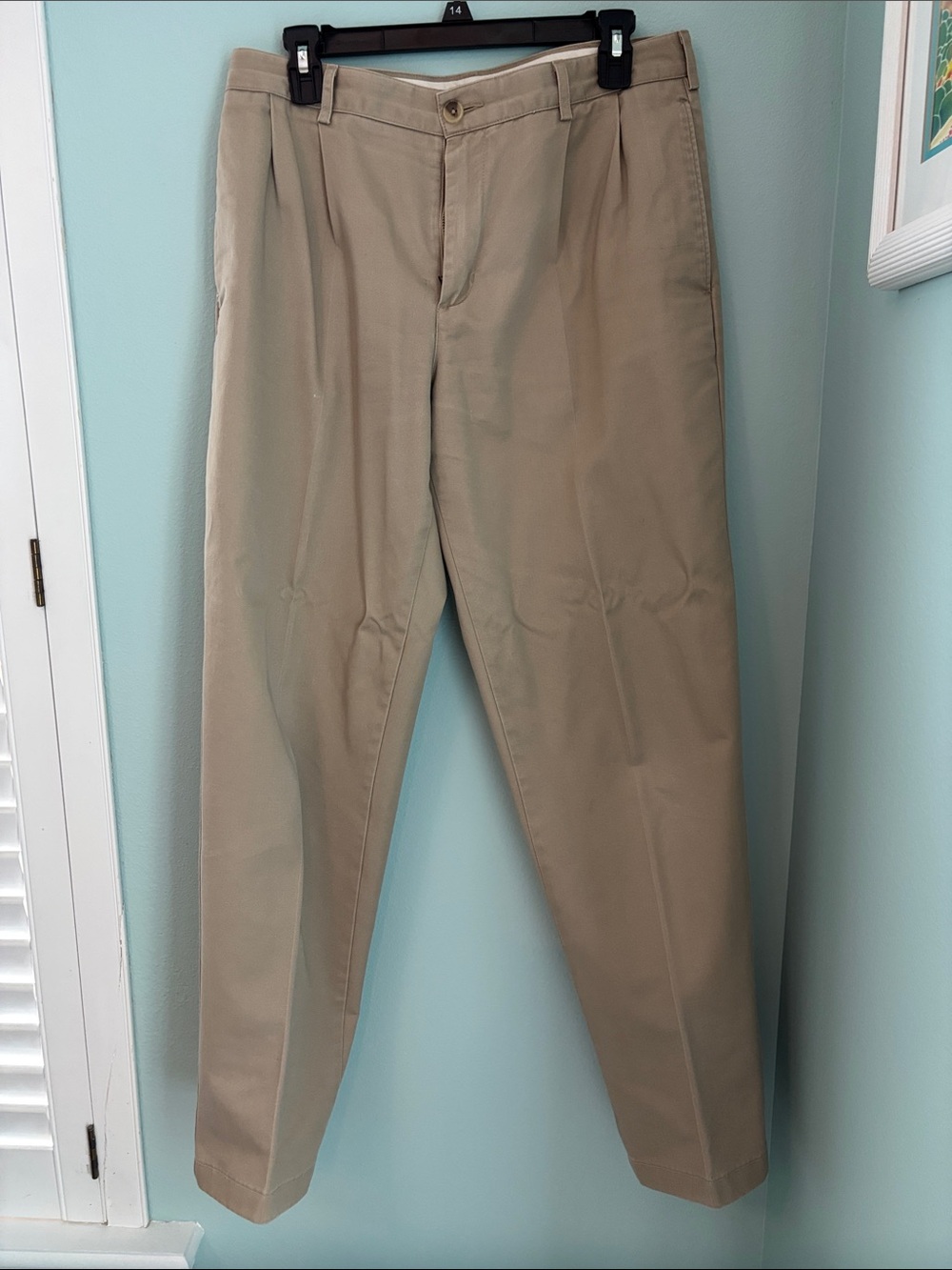 Lands' End Men's Tan Chinos